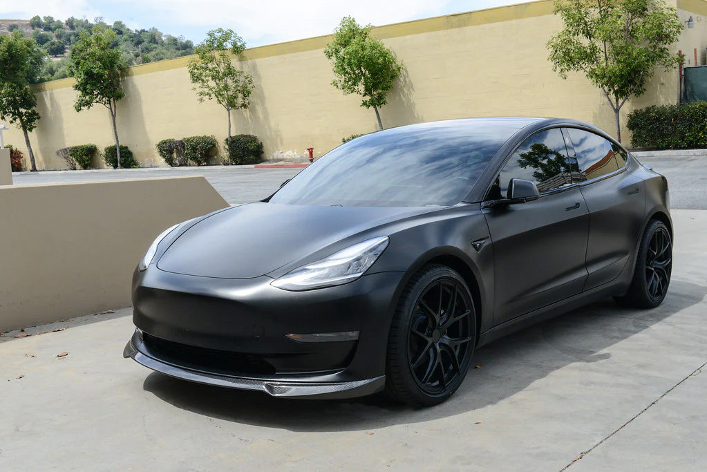 Tesla Model 3 1P1 Carbon Fiber Front Lip Spoiler