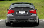BMW E90 3 Series Carbon Fiber Rear Diffuser V2