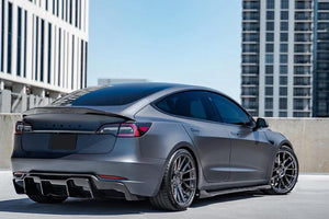 Tesla Model 3 1P4 Carbon Fiber Rear Diffuser