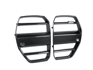 BMW G8X M3 and M4 Carbon Fiber DTM Style Front Grilles