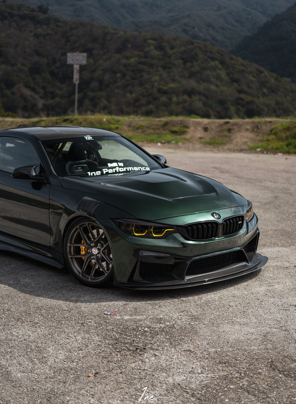 BMW F8X M3 and M4 Carbon Fiber Front Lip for 1PD Carbon Fiber Front Bumper