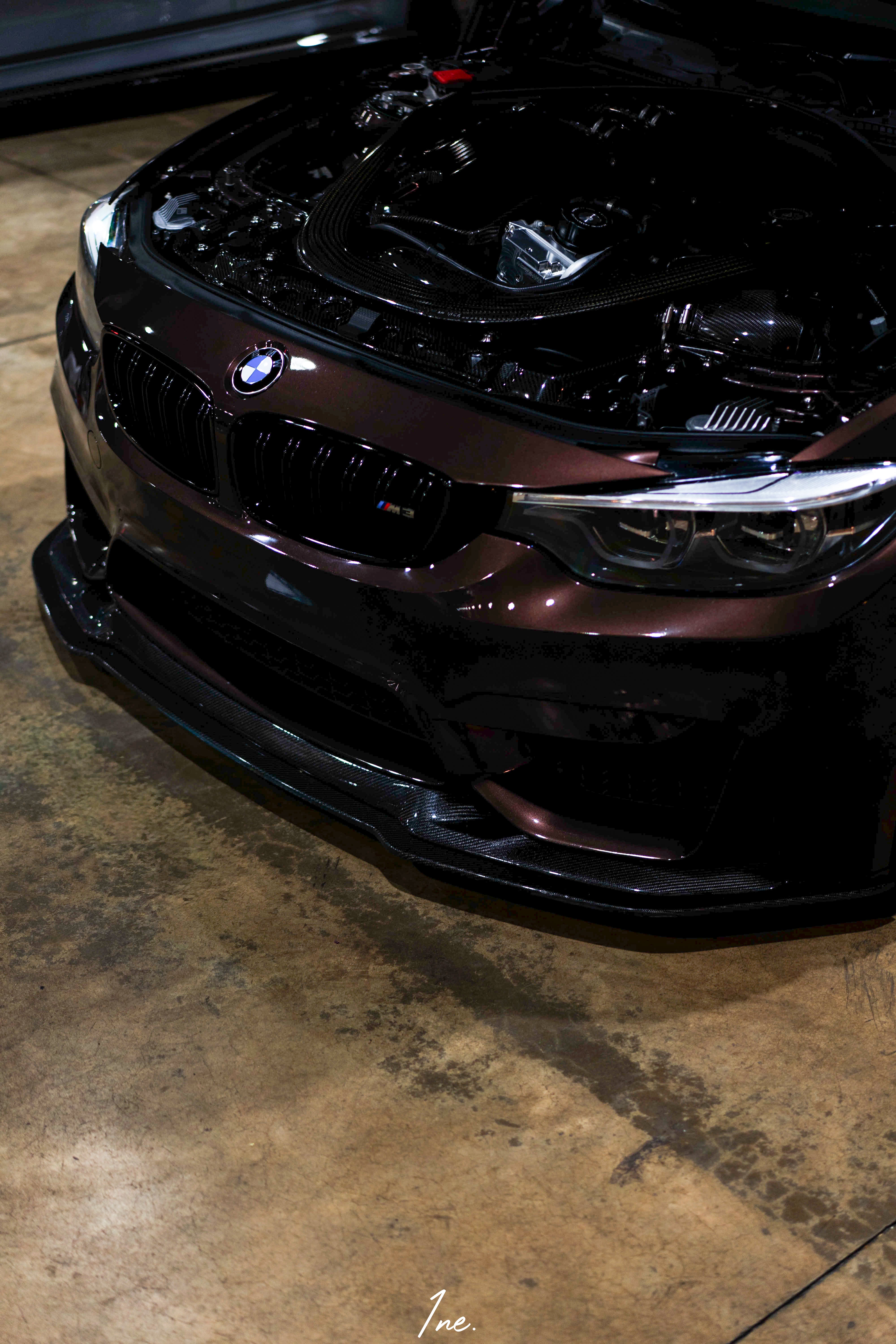 BMW F8X M3 and M4 CS Style Carbon Fiber Lower Splitter