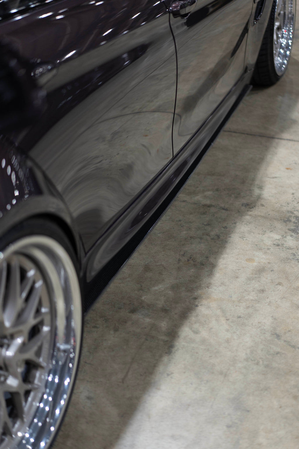 BMW F80 M3 Performance Carbon Fiber Side Skirt Extensions