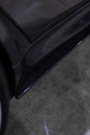 BMW F80 M3 Performance Carbon Fiber Side Skirt Extensions