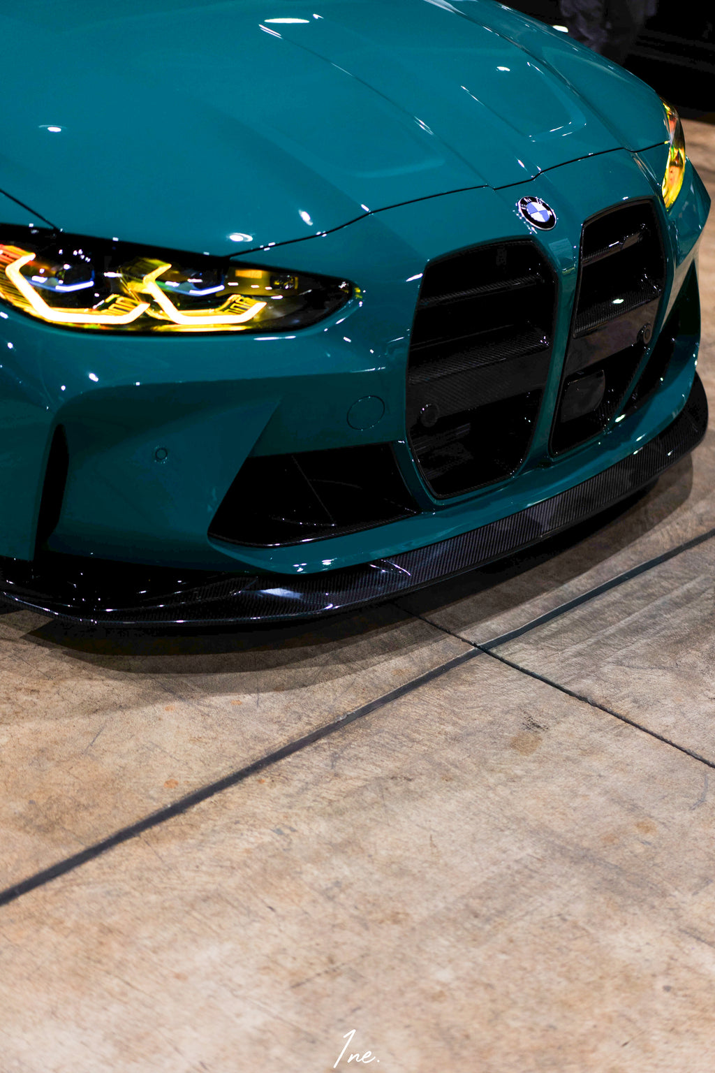 BMW G8X M3 and M4 1PC Carbon Fiber Front Lip Spoiler
