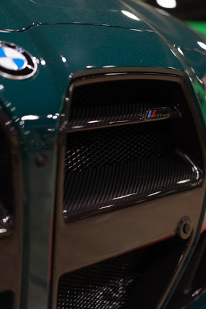 BMW G8X M3 and M4 Carbon Fiber 1PV Front Grilles
