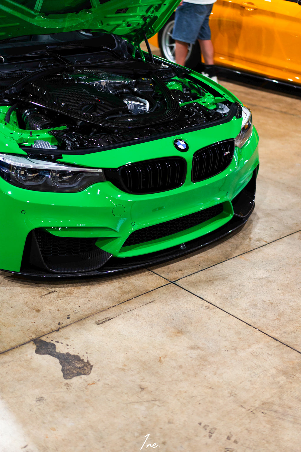 BMW F8X M3 and M4 Performance Carbon Fiber Front Lip Spoiler