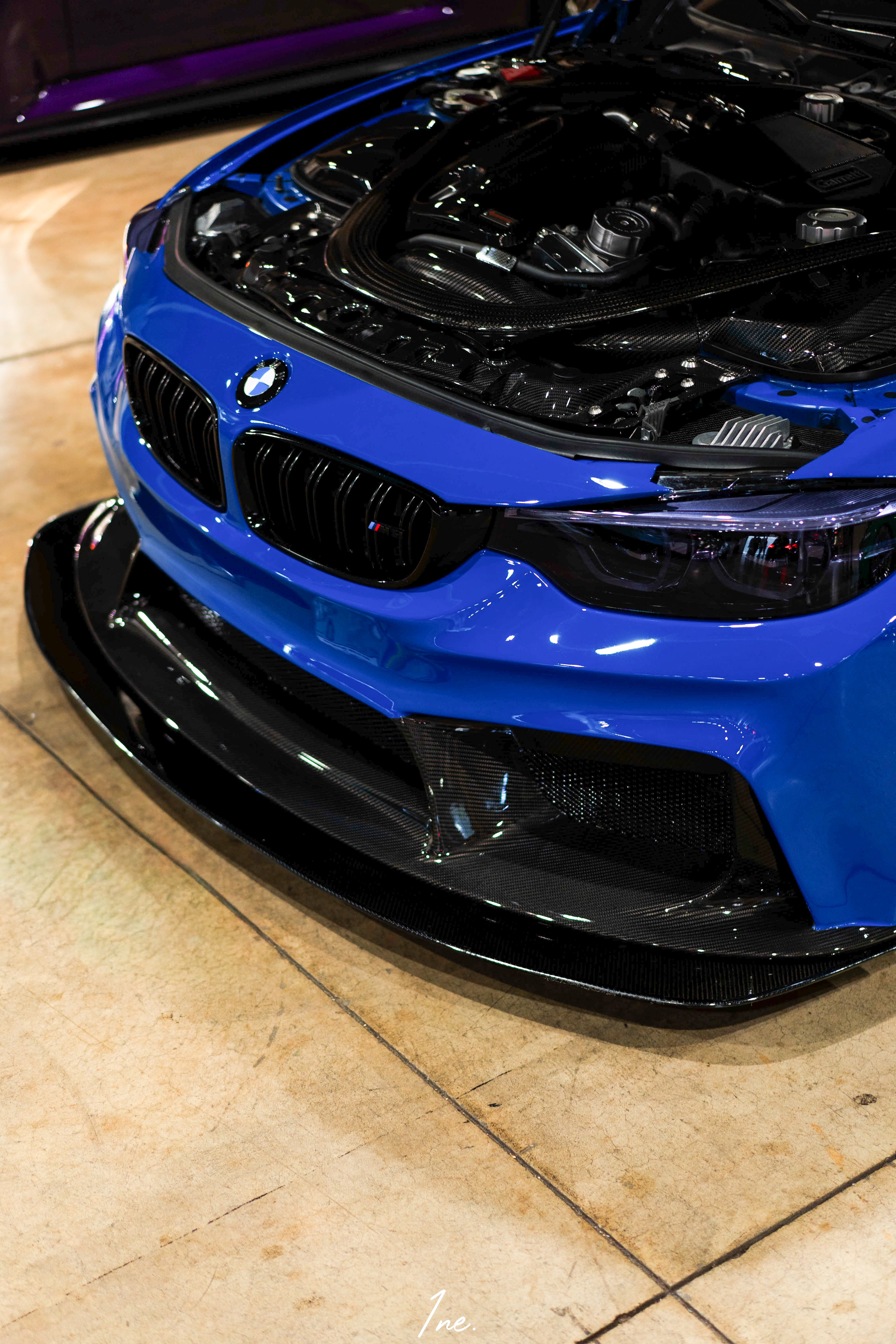BMW F8X M3 and M4 Carbon Fiber Front Lip for 1PD Carbon Fiber Front Bumper