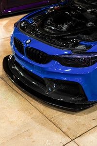 BMW F8X M3 and M4 Carbon Fiber Front Lip for 1PD Carbon Fiber Front Bumper