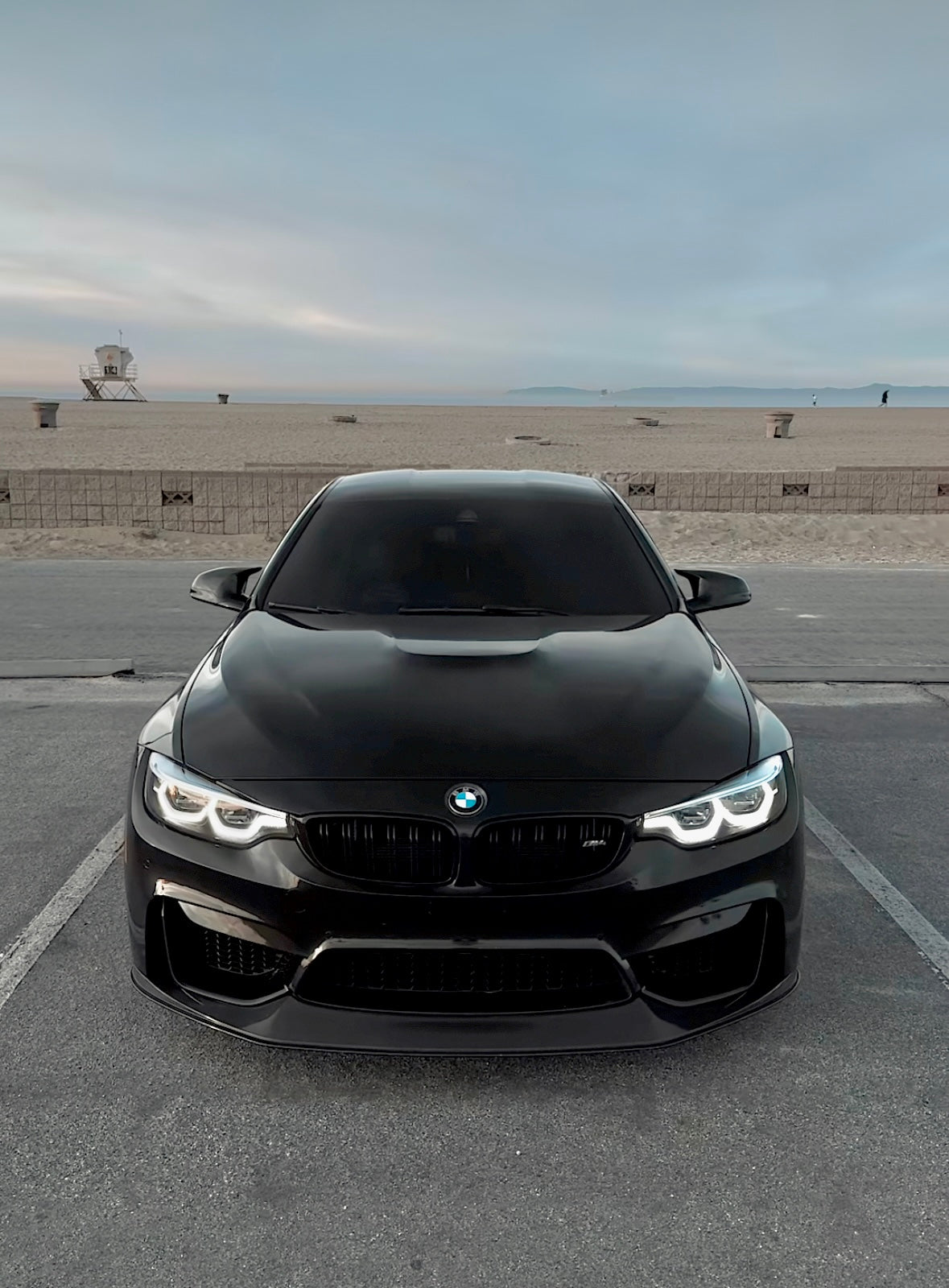 BMW F8X M3 and M4 1PC Carbon Fiber Front Lip Spoiler
