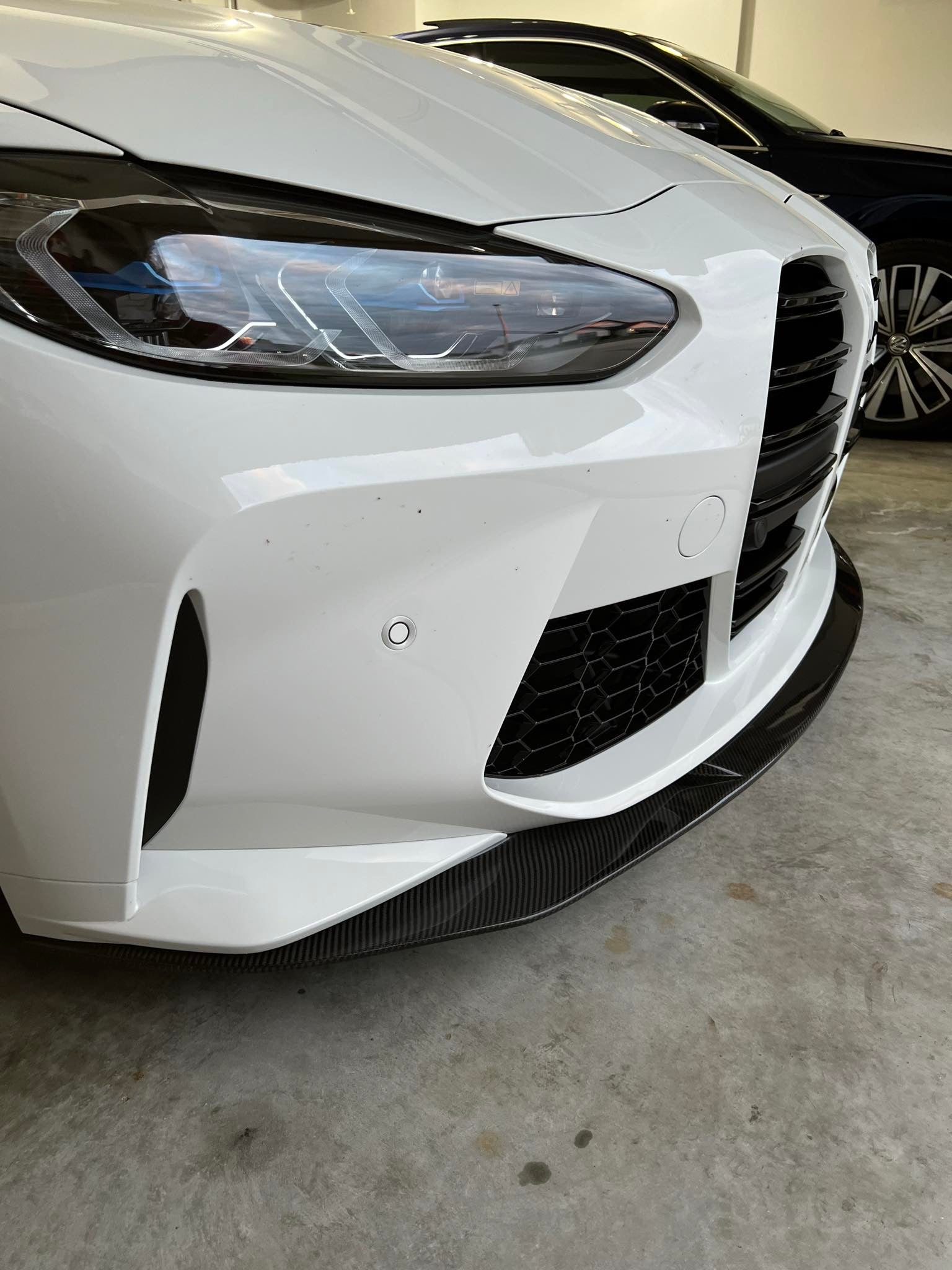 BMW G8X M3 and M4 1PC Carbon Fiber Front Lip Spoiler