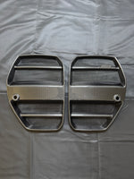 BMW G8X M3 and M4 Carbon Fiber 1PT Front Grilles