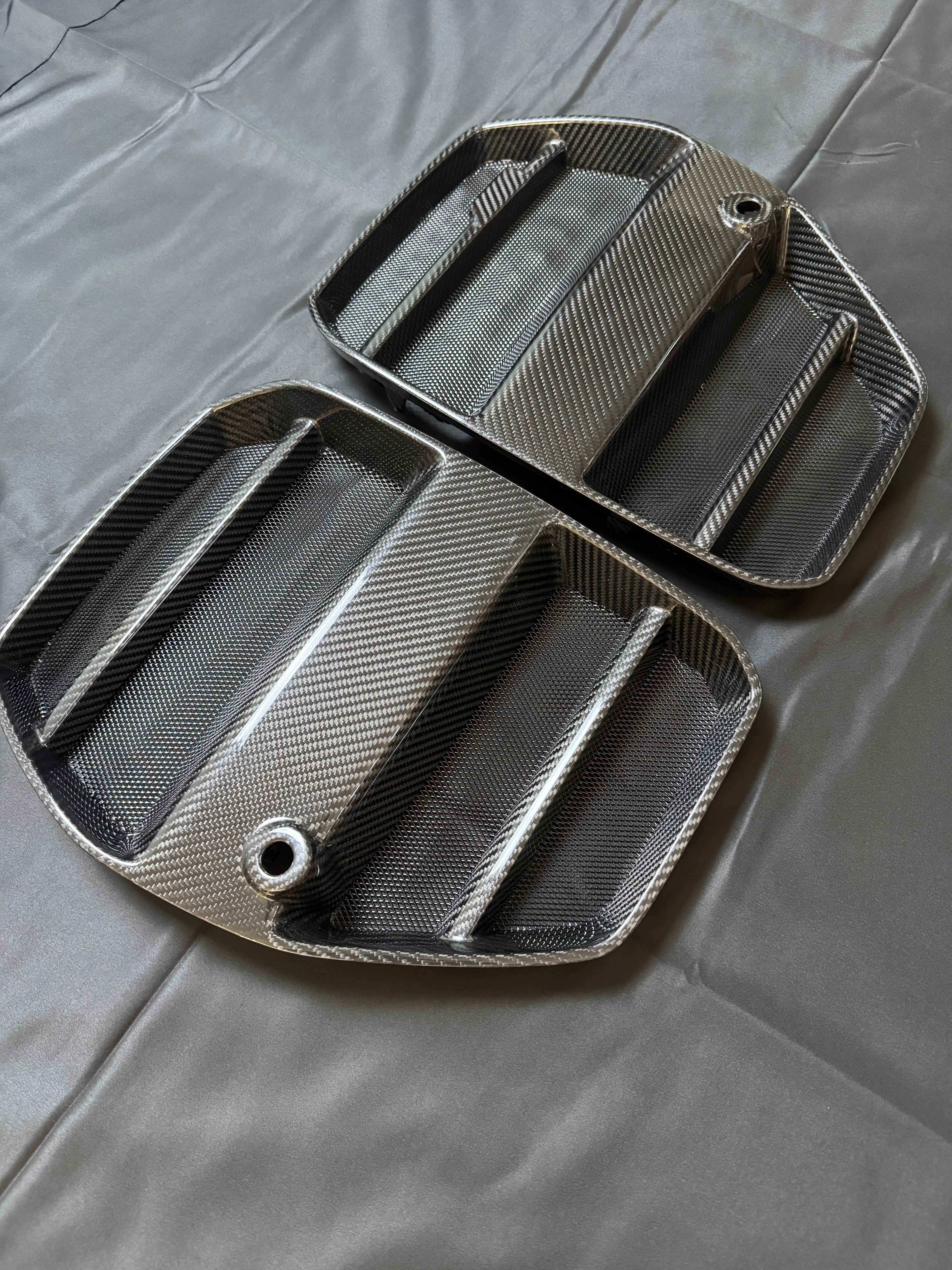 BMW G8X M3 and M4 Carbon Fiber 1PT Front Grilles