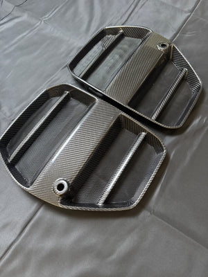 BMW G8X M3 and M4 Carbon Fiber 1PT Front Grilles
