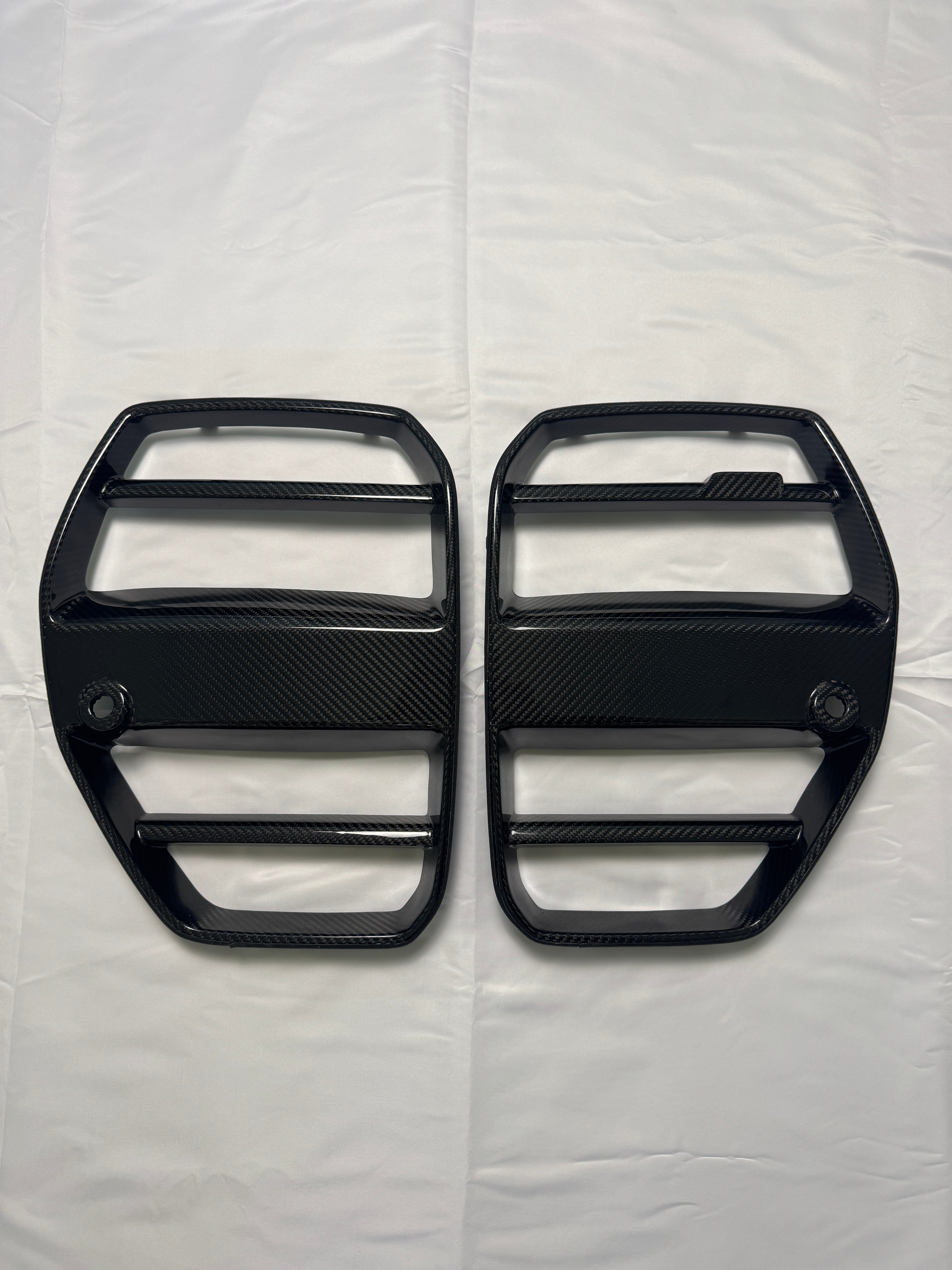 BMW G8X M3 and M4 Carbon Fiber 1PT Front Grilles