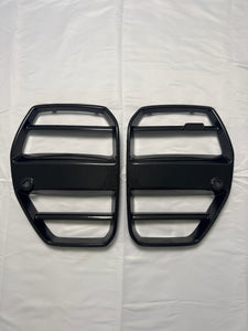 BMW G8X M3 and M4 Carbon Fiber 1PT Front Grilles
