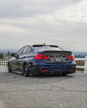 BMW F30 3 Series 1PK Carbon Fiber Rear Diffuser – 1ne Performance