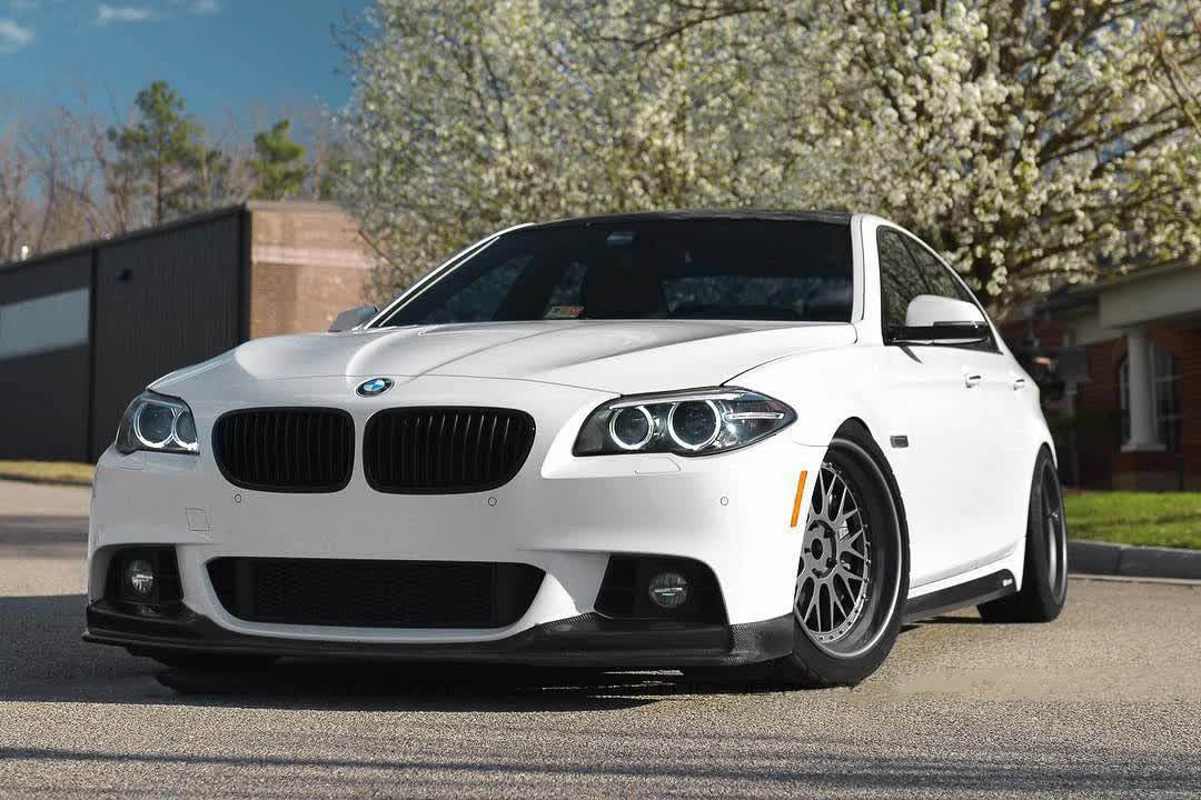 BMW F10 5 Series 1PD Carbon Fiber Front Lip Spoiler – 1ne Performance