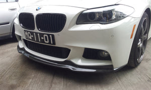 BMW F10 5 Series 1PA Carbon Fiber Front Lip Spoiler
