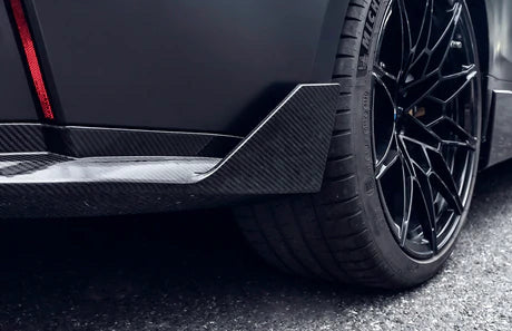 BMW G8X M3 and M4 Performance Carbon Fiber Rear Bumper Skirts