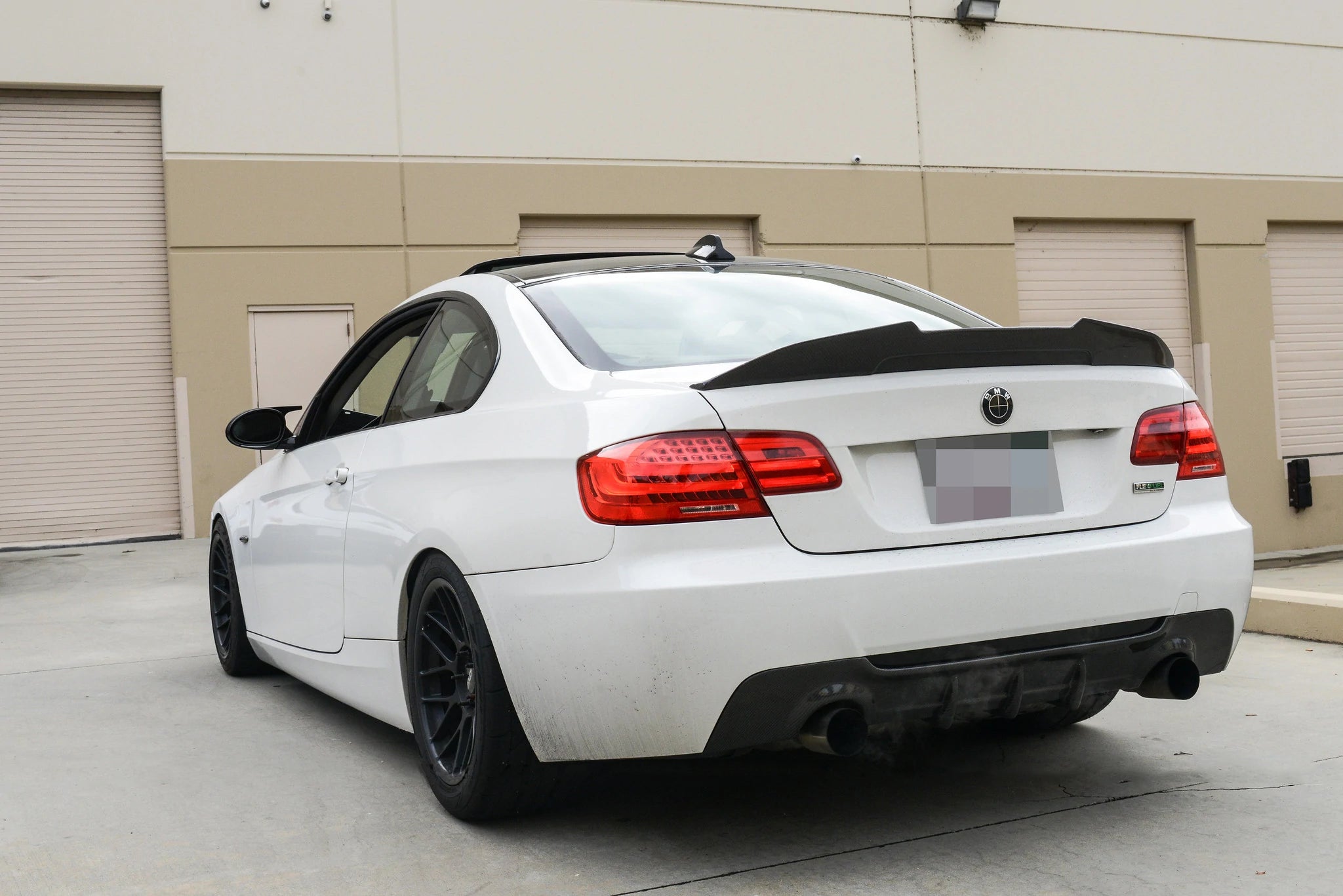 BMW E92 M3 | E92 3 Series 1PM Carbon Fiber Trunk Spoiler