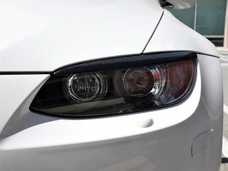 BMW E9X M3 | E92 3 Series Carbon Fiber Headlight Covers