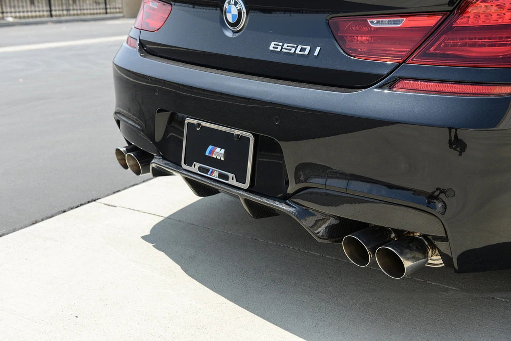 BMW F06/F12/F13 6 Series V1 Carbon Fiber Rear Diffuser