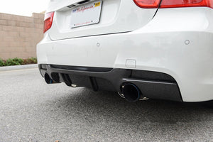 BMW E90 3 Series Carbon Fiber Rear Diffuser V2
