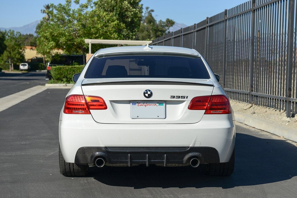 BMW E92 3 Series V2 Carbon Fiber Rear Diffuser