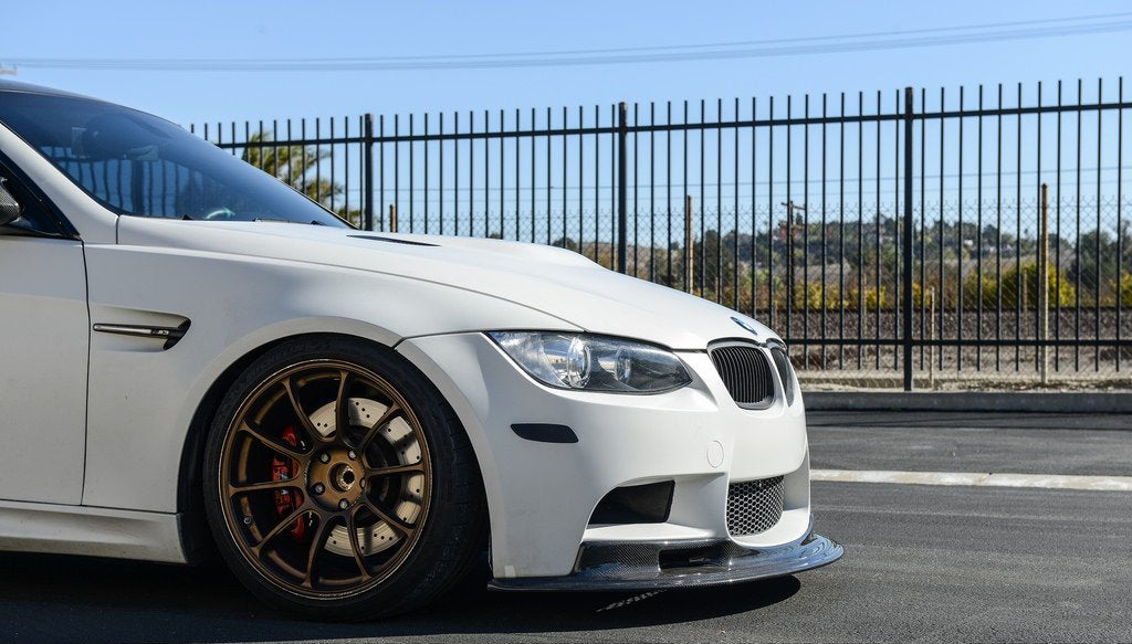BMW E9X M3 1P4 V2 Carbon Fiber Front Lip Spoiler – 1ne Performance