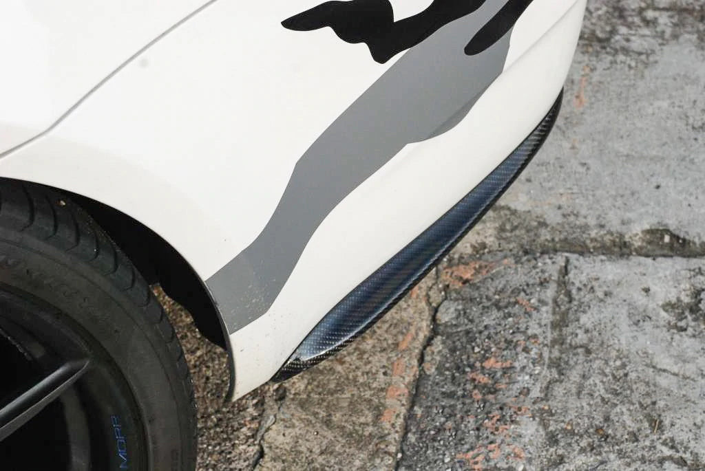BMW E92 M3 Carbon Fiber Rear Bumper Skirts