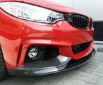 BMW F32/F33/F36 4 Series Performance Style Carbon Fiber Front Lip Spoiler