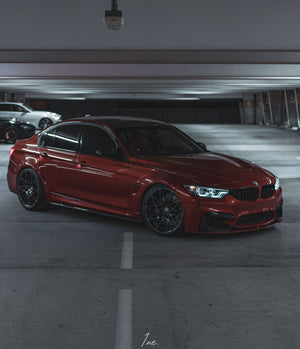 BMW F80 M3 Performance Carbon Fiber Side Skirt Extensions
