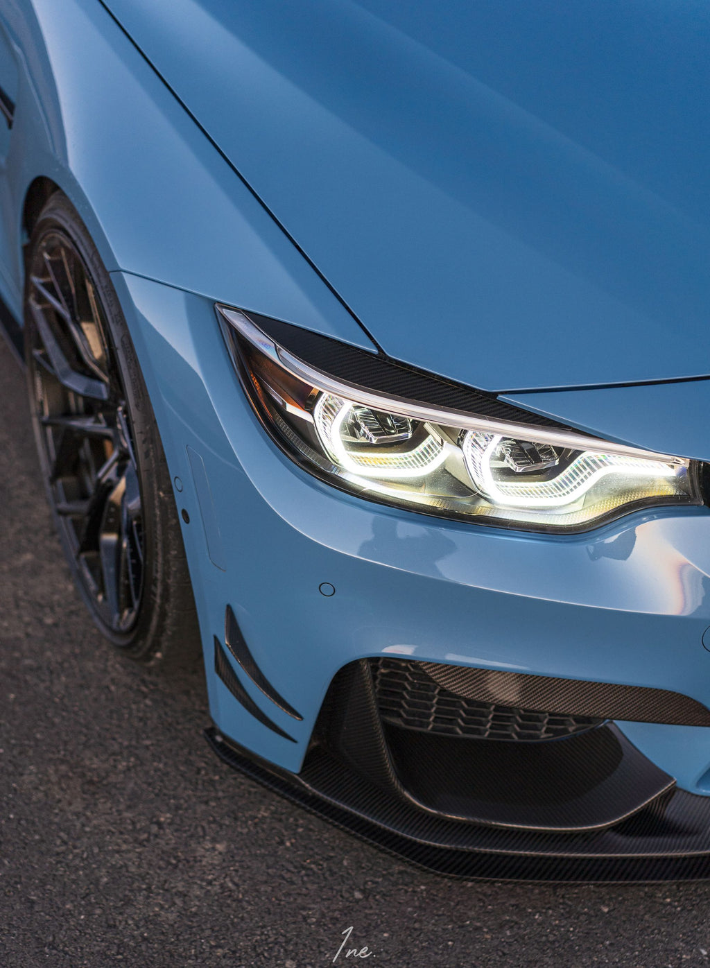 BMW F8X M3 and M4 Carbon Fiber Front Canards