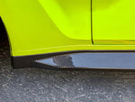 BMW G82 M4 Performance Carbon Fiber Side Skirt Extensions
