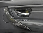 BMW F-Chassis Carbon Fiber Interior Door Handle Trim