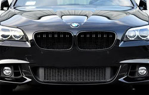 BMW F10 M5 | F10 5 Series Blacked Out Front Dual Slat Grilles