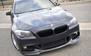 BMW F10 5 Series 1PT Carbon Fiber Front Lip Spoiler