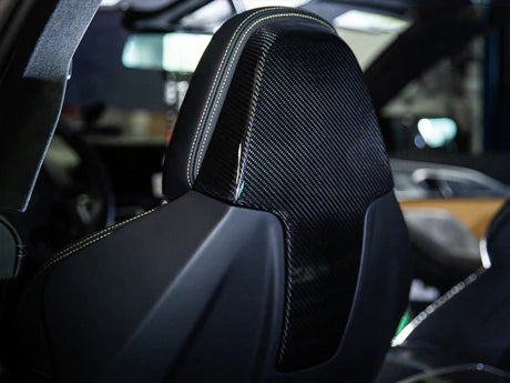 BMW F91/F92/F93 M8 Carbon Fiber Seat Back Covers