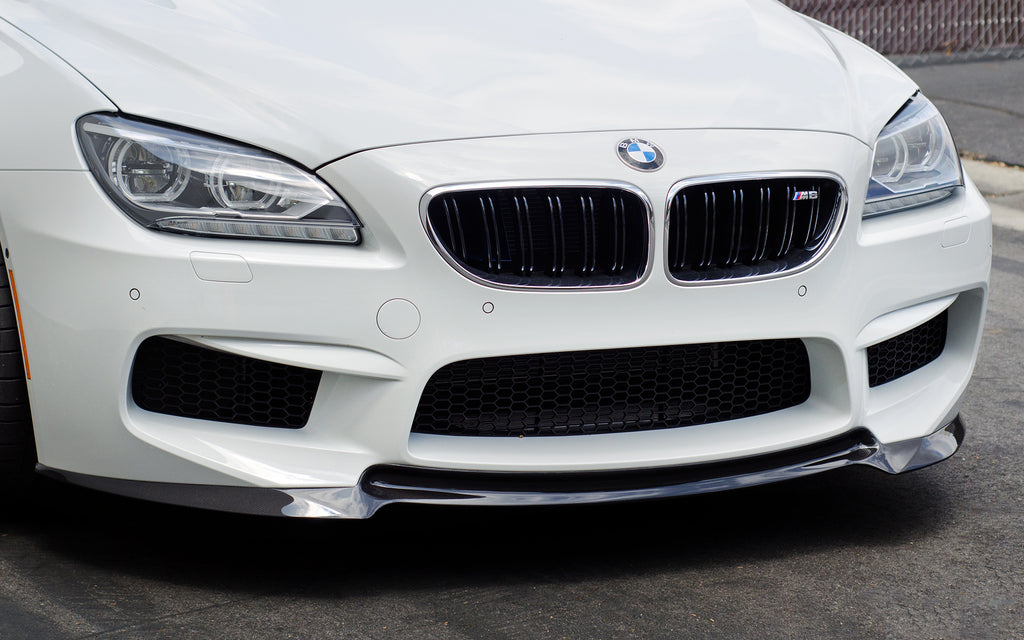 BMW F06/F12/F13 M6 1PV Carbon Fiber Front Lip Spoiler